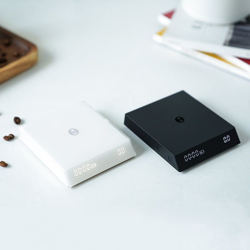 TIMEMORE Coffee Scale with Timer Black Mirror Nano White