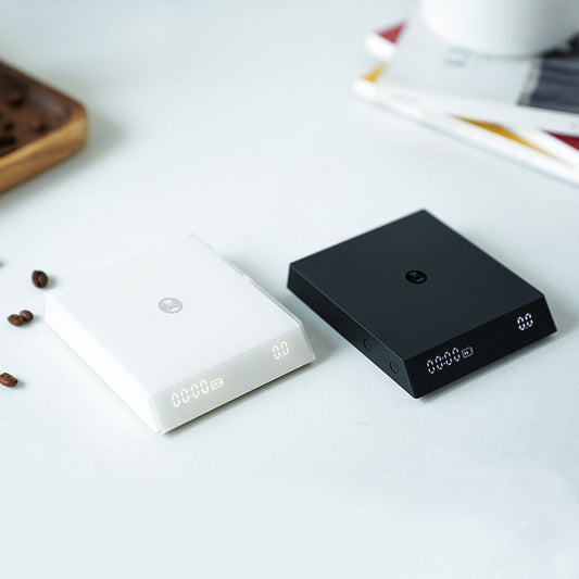 TIMEMORE Coffee Scale with Timer Black Mirror Nano White